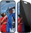 PanzerGlass Privacy Screen Protector ultra wide Fit для Apple iPhone 16 Plus