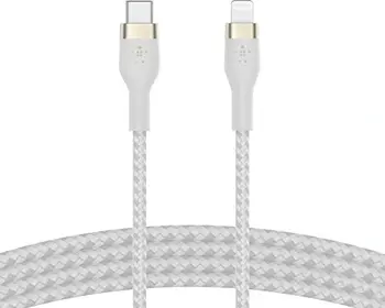 Belkin BoostCharge Pro Flex USB-C/Lightning cable 2.0m white