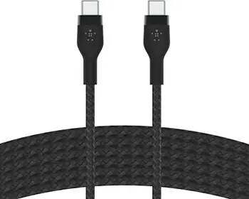 Belkin BoostCharge Pro Flex USB-C/USB-C cable 3.0m black