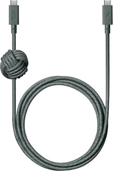 Native Union Anchor кабель 240W USB-C/USB-C Slate Green