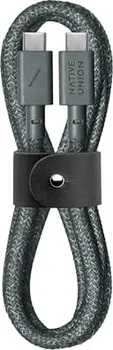 Native Union Belt cable USB-C/USB-C Slate Green