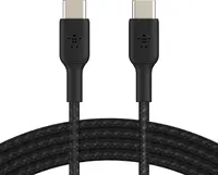 Belkin BoostCharge Braided USB-C to USB-C 1.0m black