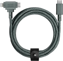 Native Union Belt кабель Duo Slate Green