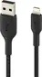 Belkin BoostCharge Braided USB-A to Lightning 3.0m black