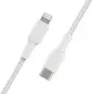 Belkin BoostCharge Braided USB-C to Lightning cable 2.0m white