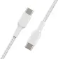 Belkin BoostCharge Braided USB-C to USB-C 1.0m white