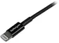 StarTech Lightning/USB-adapter cable, black 2m