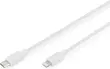 Digitus data and charging cable USB-C/Lightning 1.0m white