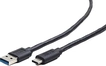 Gembird USB 3.0 AM to Type-C кабель (AM/CM) 0.1m black