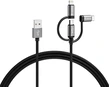 Varta 3in1 Speed Charge & Sync кабель 2m black