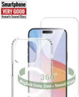 4smarts 360° Premium Protection Set для Apple iPhone 16 Pro Max Transparent