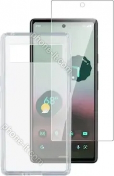 4smarts 360° Starter set with X-Pro clear glass for Google Pixel 6 