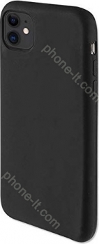 4smarts Cupertino Silicone case for Apple iPhone 11 black 