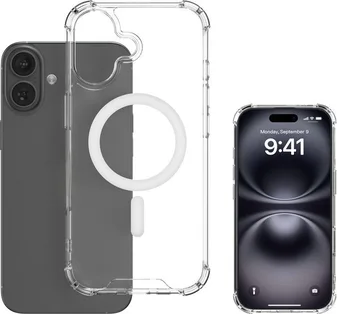 4smarts Hybrid Case Ibiza MagSafe для Apple iPhone 17 Transparent