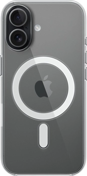 Apple clear case with MagSafe для iPhone 17 прозрачный