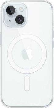 Apple clear case with MagSafe для iPhone 15 прозрачный