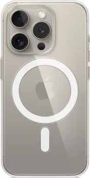 Apple clear case with MagSafe для iPhone 15 Pro transparent