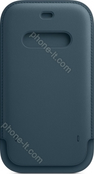 Apple iPhone 12/12 Pro Leather Sleeve with MagSafe Baltic Blue 