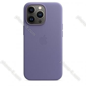 Apple iPhone 13 Pro Leather Case with MagSafe Wisteria 