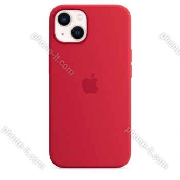 Apple iPhone 13 Silicone Case with MagSafe (PRODUCT)RED 