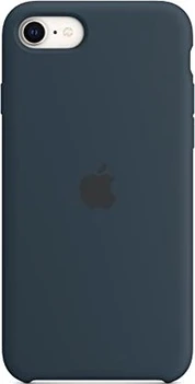 Эпл Айфон SE (2022) Silicone Case Abyss синий