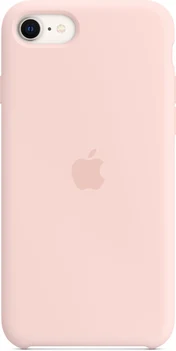 Эпл Айфон SE (2022) Silicone Case Chalk розовый