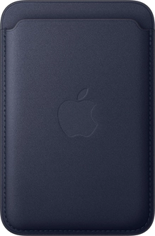 Apple iPhone Feingewebe wallet with MagSafe морская волна