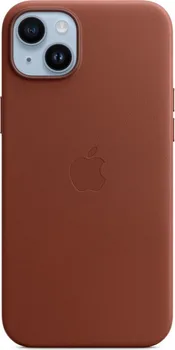Apple leather case with MagSafe для iPhone 14 Plus Umbra