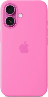 Эпл silicone case with MagSafe для Айфон 16 peony