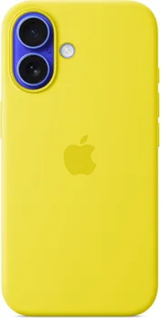 Apple silicone case with MagSafe для iPhone 16 star fruit