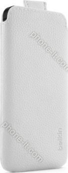 Belkin Pocket case for Apple iPhone 5 white 