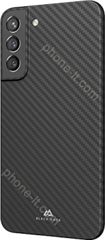Black Rock Ultra Thin Iced case Flex carbon for Samsung Galaxy S22 black 