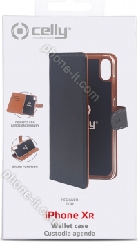 Celly Wally for Apple iPhone XR black 