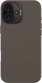 Decoded AntiMicrobial Silicone Back Cover для Apple iPhone 16 Plus phantom Black
