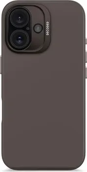 Decoded AntiMicrobial Silicone Back Cover для Apple iPhone 16 Phantom Black