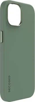 Decoded AntiMicrobial Silicone Back Cover для Apple iPhone 15 Plus Sage Leaf