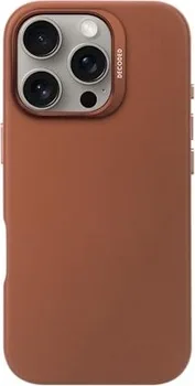 Decoded Leather Back Cover для Apple iPhone 16 Pro Tan Brown