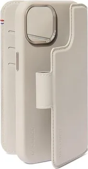 Decoded Leather Detachable wallet MagSafe для Apple iPhone 15 Clay