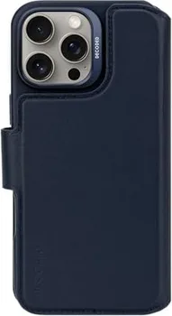 Decoded Leather Detachable wallet case для Apple iPhone 16 Pro Max Navy Blue