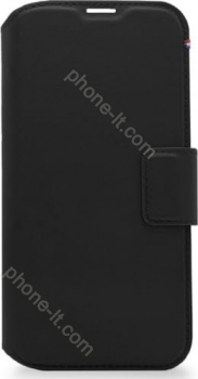 Decoded Leather Detachable wallet MagSafe for Apple iPhone 14 Plus black 