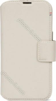 Decoded Leather Detachable wallet MagSafe for Apple iPhone 15 Clay 