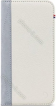 Decoded wallet case for Apple iPhone SE 2020/8/7/6s/6 white/grey 