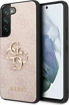 Guess Hard Cover 4G Metal Logo для Samsung Galaxy S23 pink