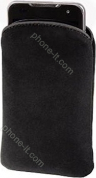 Hama Velvet Pouch size L black 