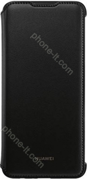 Huawei PU Flip Cover for P Smart (2019) black 