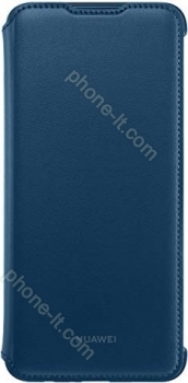 Huawei PU Flip Cover for P Smart (2019) blue 