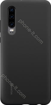 Huawei Silicone car case for P30 black 