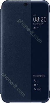 Huawei View Flip Cover for Mate 20 Lite blue 