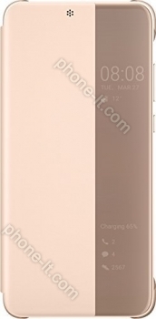 Huawei View Flip Cover for P20 pink 