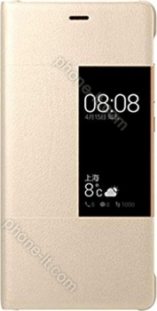 Huawei View Flip Cover for P9 gold 